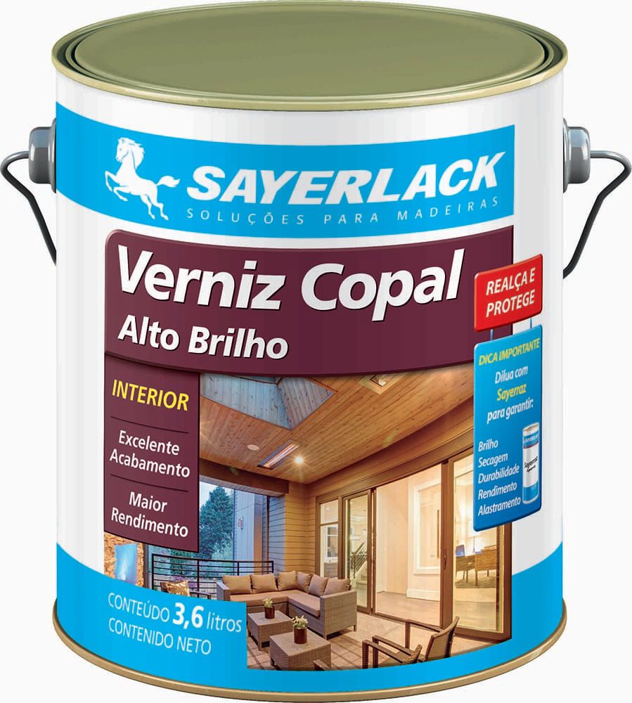 VERNIZ SAYERLACK COPAL BRILHANTE