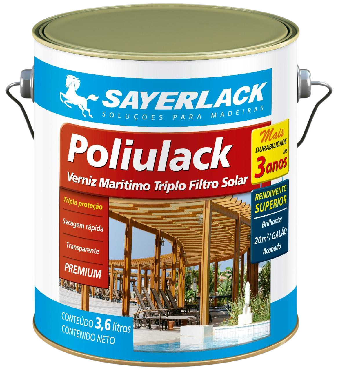 VERNIZ SAYERLACK POLIULACK ACETINADO ECO