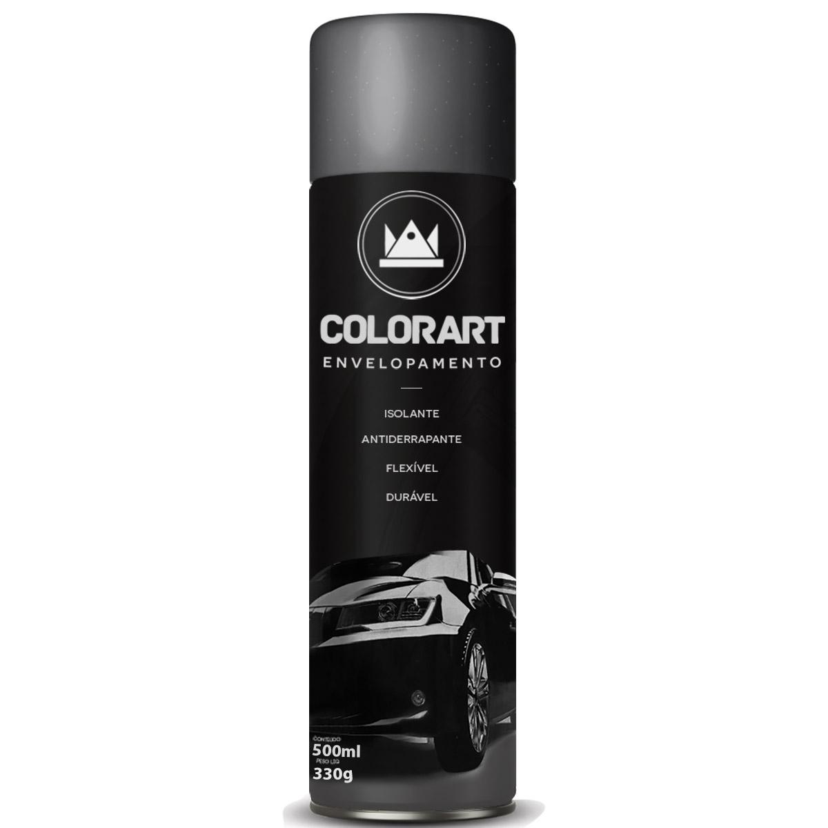 SPRAY COLORART ENVELOPAMENTO GRAFITE - 500ML*
