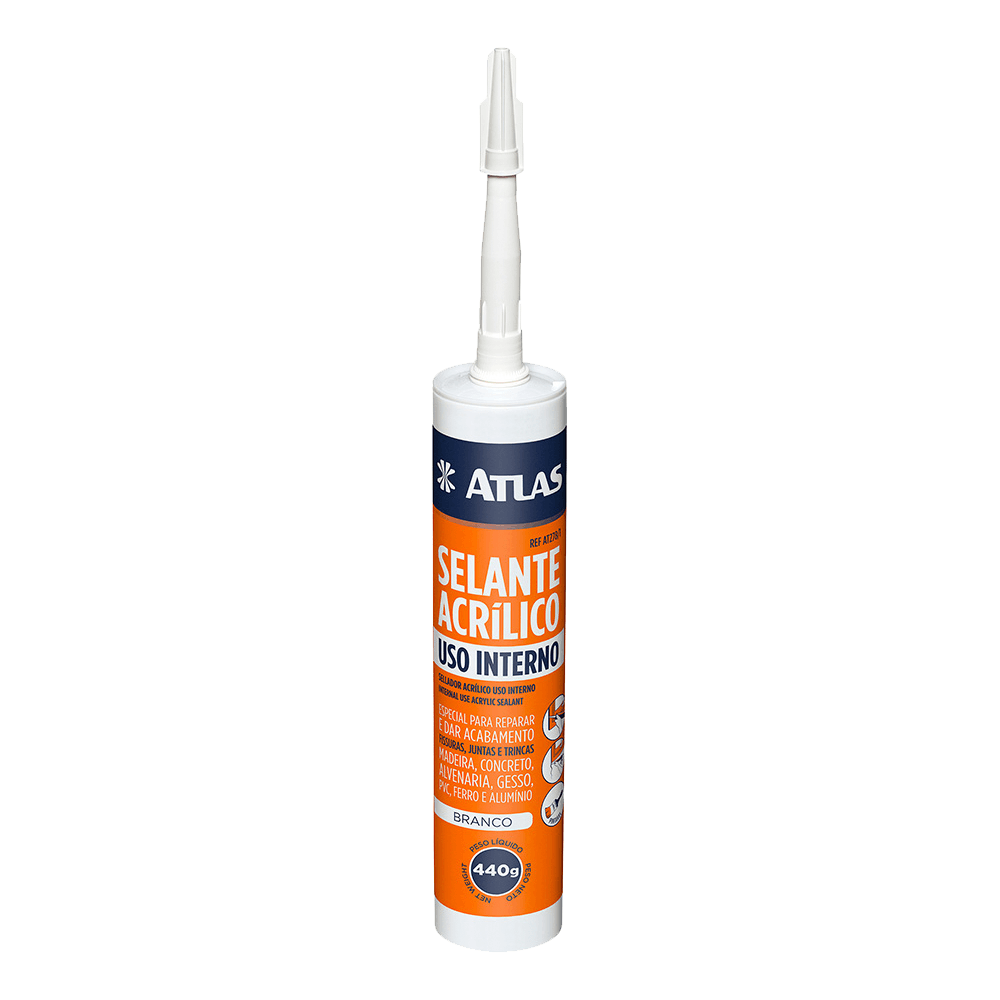 SELANTE ACRILICO BRANCO ATLAS INTERNO