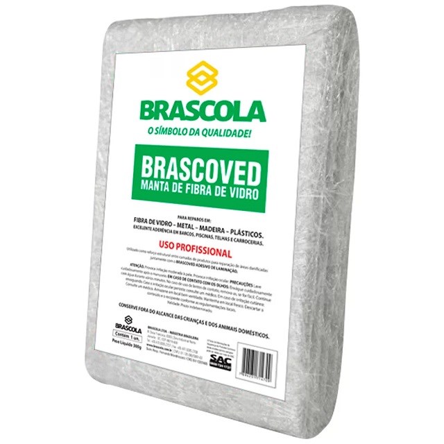 MANTA FIBRA DE VIDRO BRASCOVED