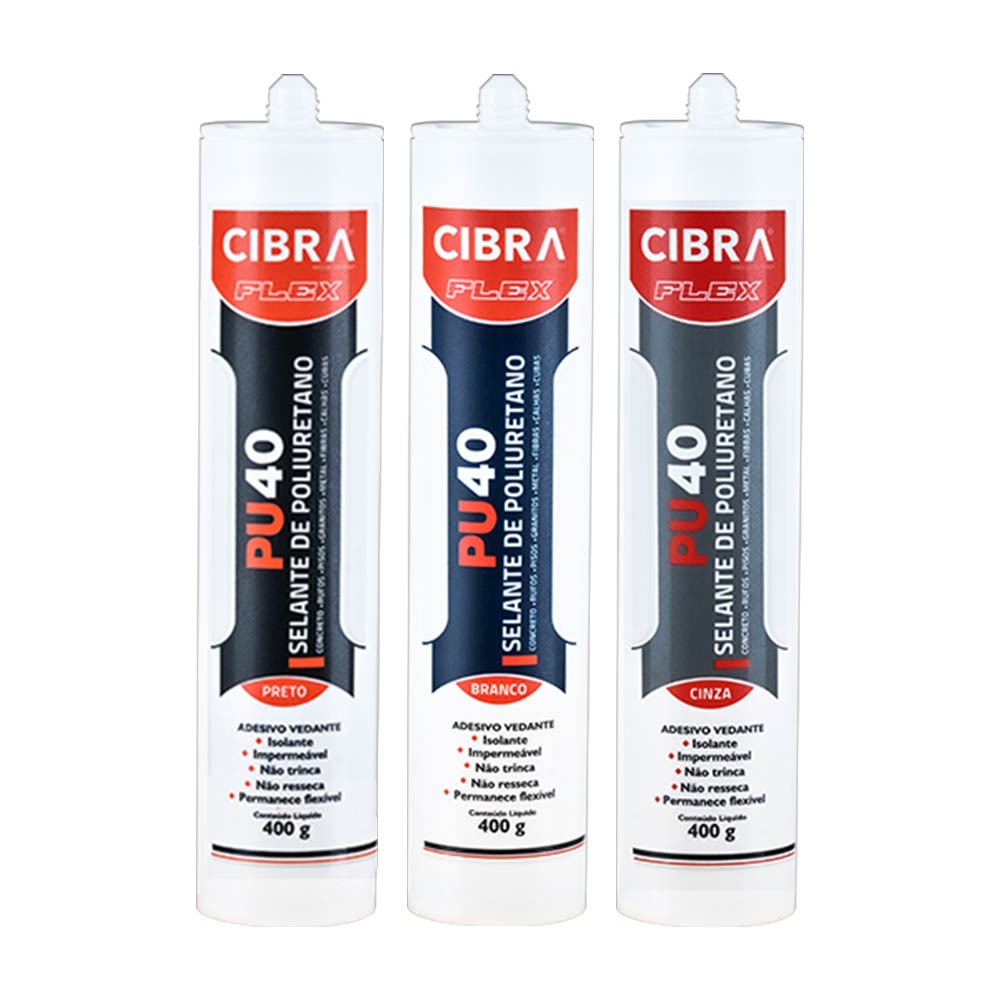 SELANTE PLUS MULT. P.U 40 BRANCO CIBRAFLEX