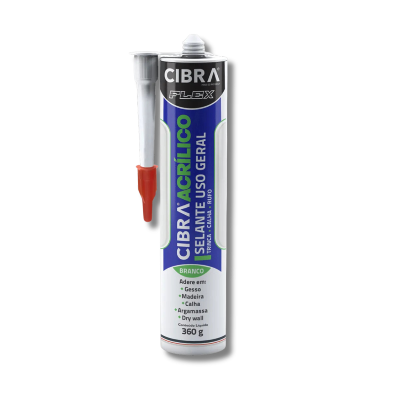 SELANTE ACRILICO BRANCO CIBRAFLEX