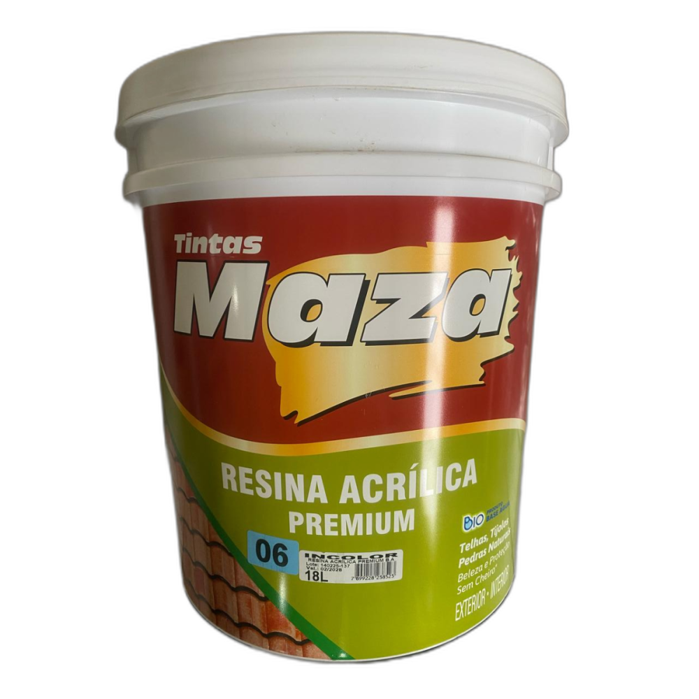 RESINA MAZA ACRILICA CERAMICA TELHA B.A