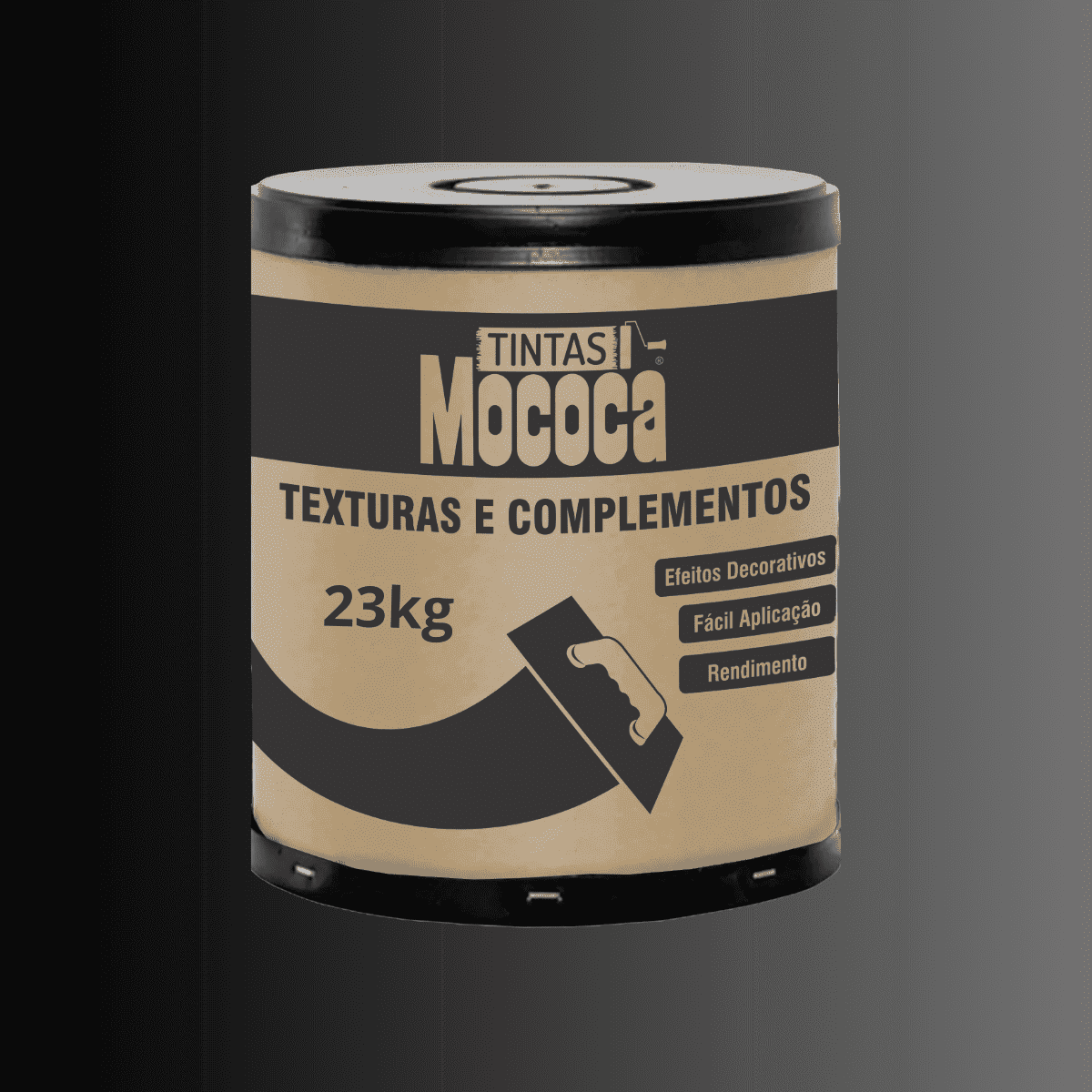 TEXTURA MOCOCA RUSTICA BRANCO