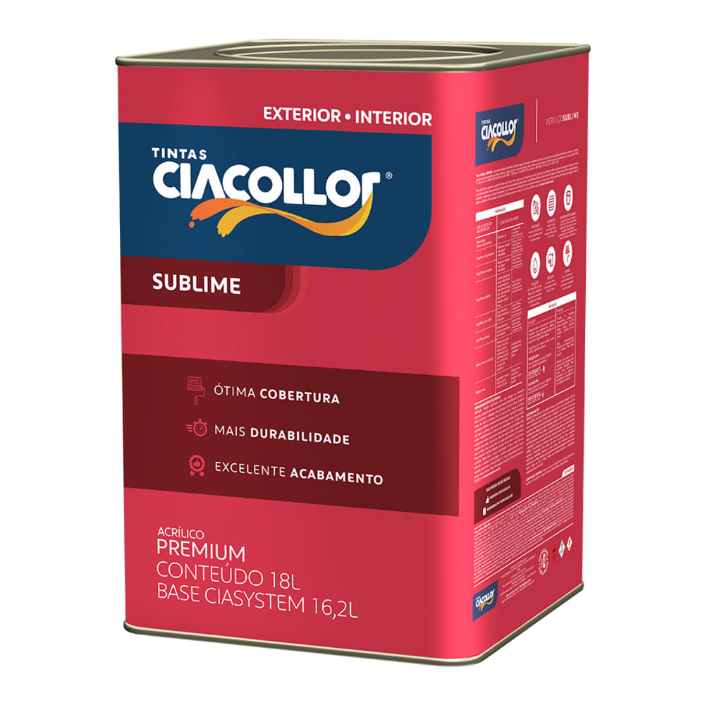 Látex Ciacollor Sublime 18 L