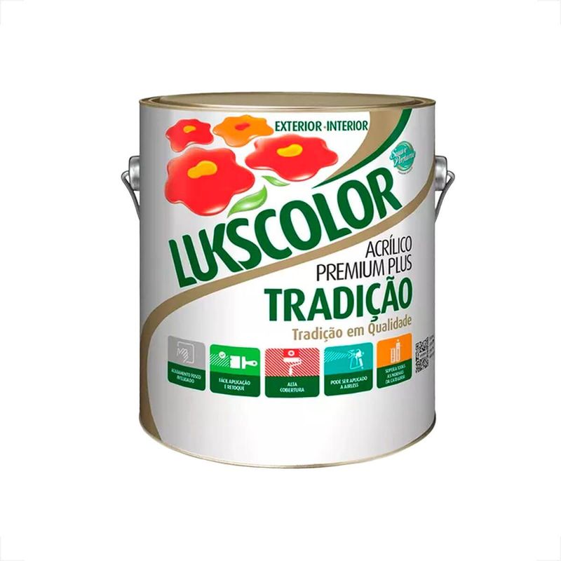Acrílico Tradição Lukscolor 3,6 L
