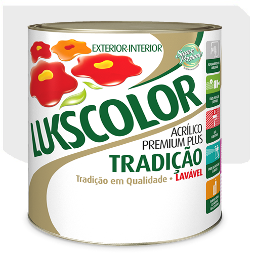 Acrílico Tradição Lukscolor 900 ml