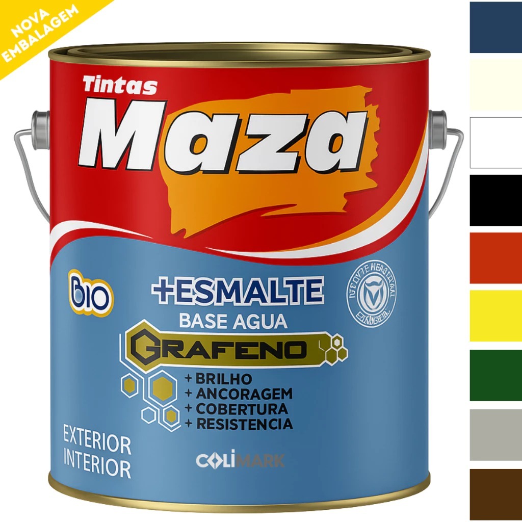 Esmalte Maza Base Água 3,6 L