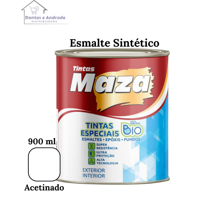 Esmalte Maza Base Água Acetinado 900 ml