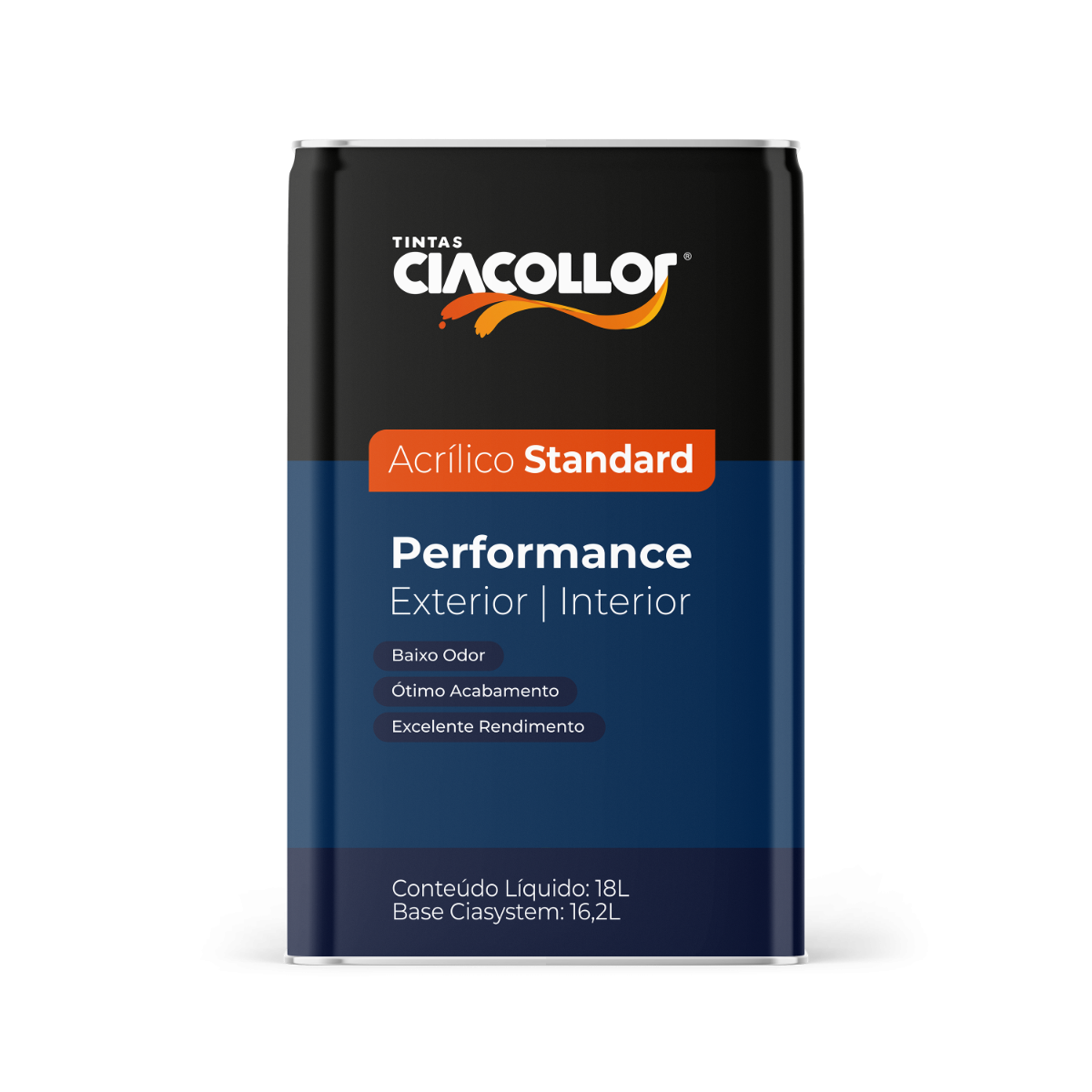 LATEX CIACOLOR PERFORMANCE BIANCO SERENO - 18LT# SAIU DE LIN