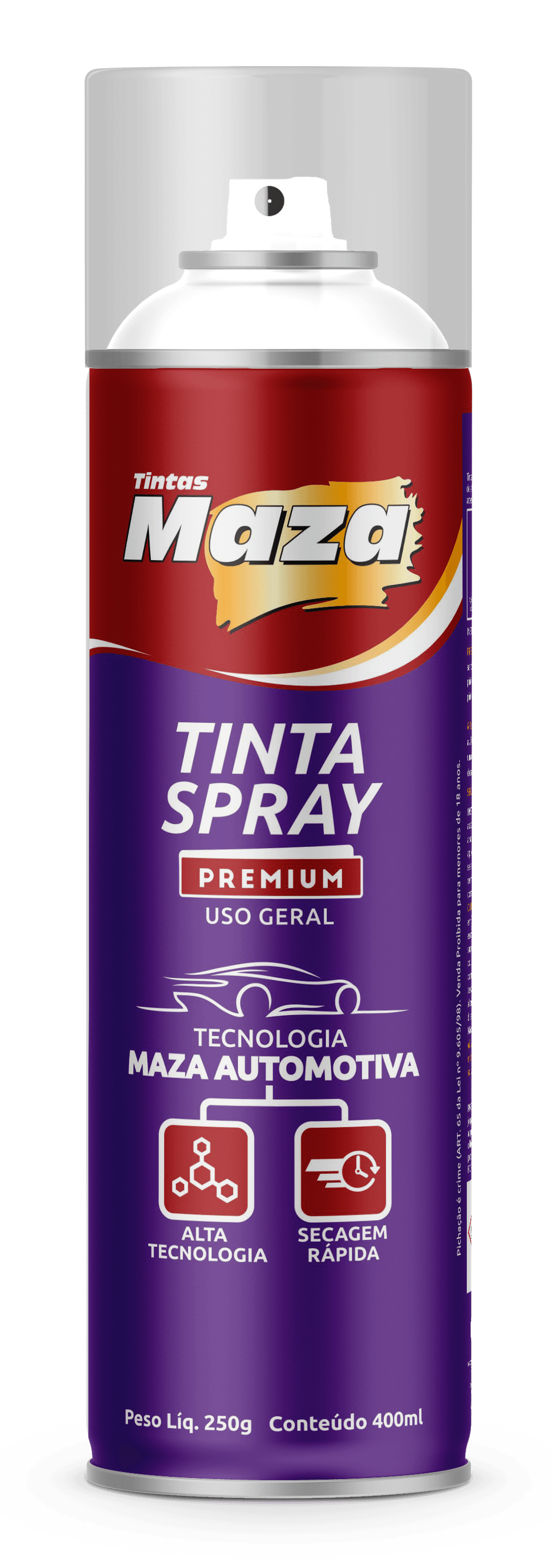 SPRAY MAZA SELADORA P/ PLASTICO